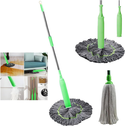 Imported 2 In 1 Microfiber Floor Mop,  Floor Cleaning Tool