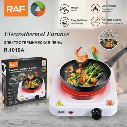 JAPAN IMPORTED RAF ELECTRIC SINGLE STOVE (ONE YEAR WRITTEN GAUREENTY)