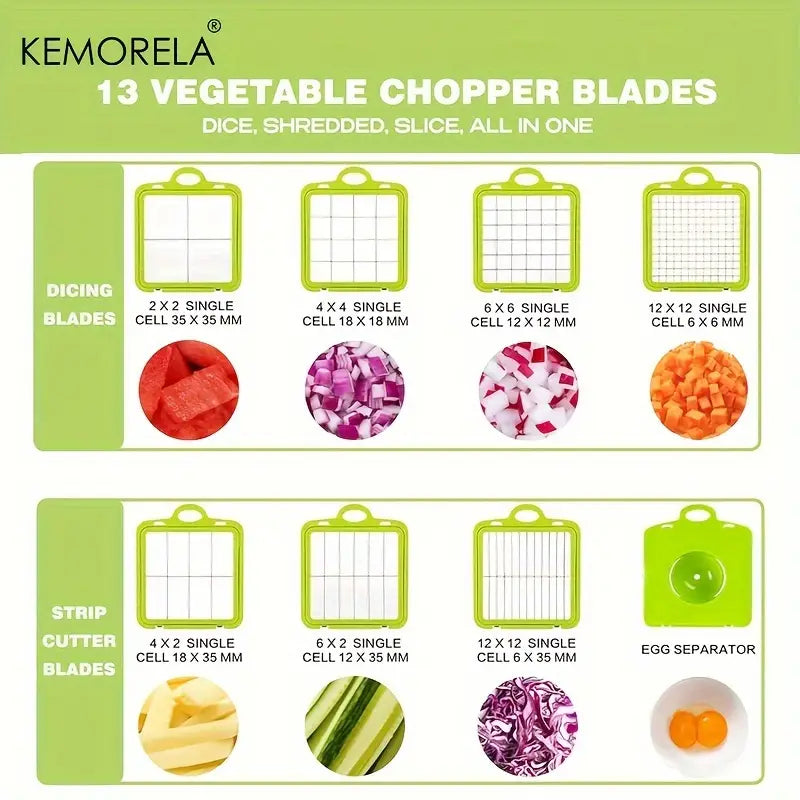 UK Imported 22 In 1 Vegetable Cutter (BIG Complete Kitchen Set)