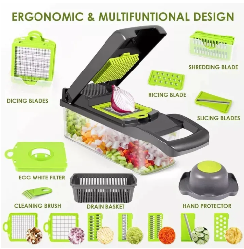 JAPAN IMPORTED 16 IN 1 VEGETABLE CUTTER