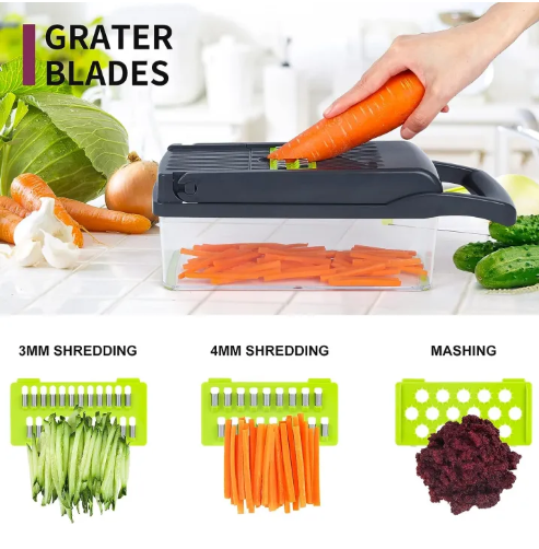 JAPAN IMPORTED 16 IN 1 VEGETABLE CUTTER